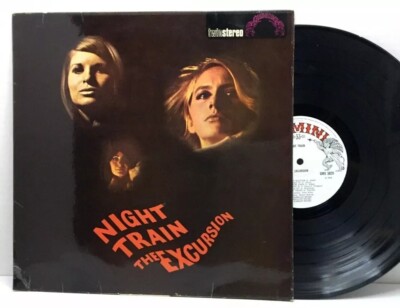 Vinyl LP The Excursion Night Train Album SIGNED BY JERRY ALLEN VG+/VG+