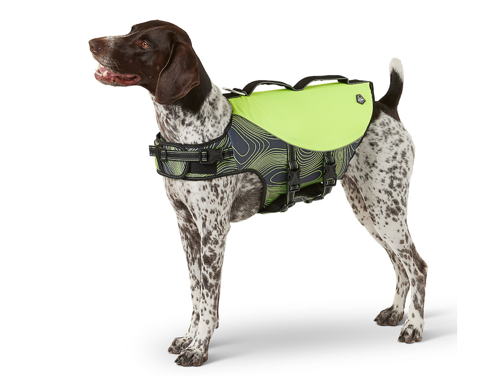 New Arcadia Trail High Visibility Flotation Aid Yellow Dog Life Jacket eBay