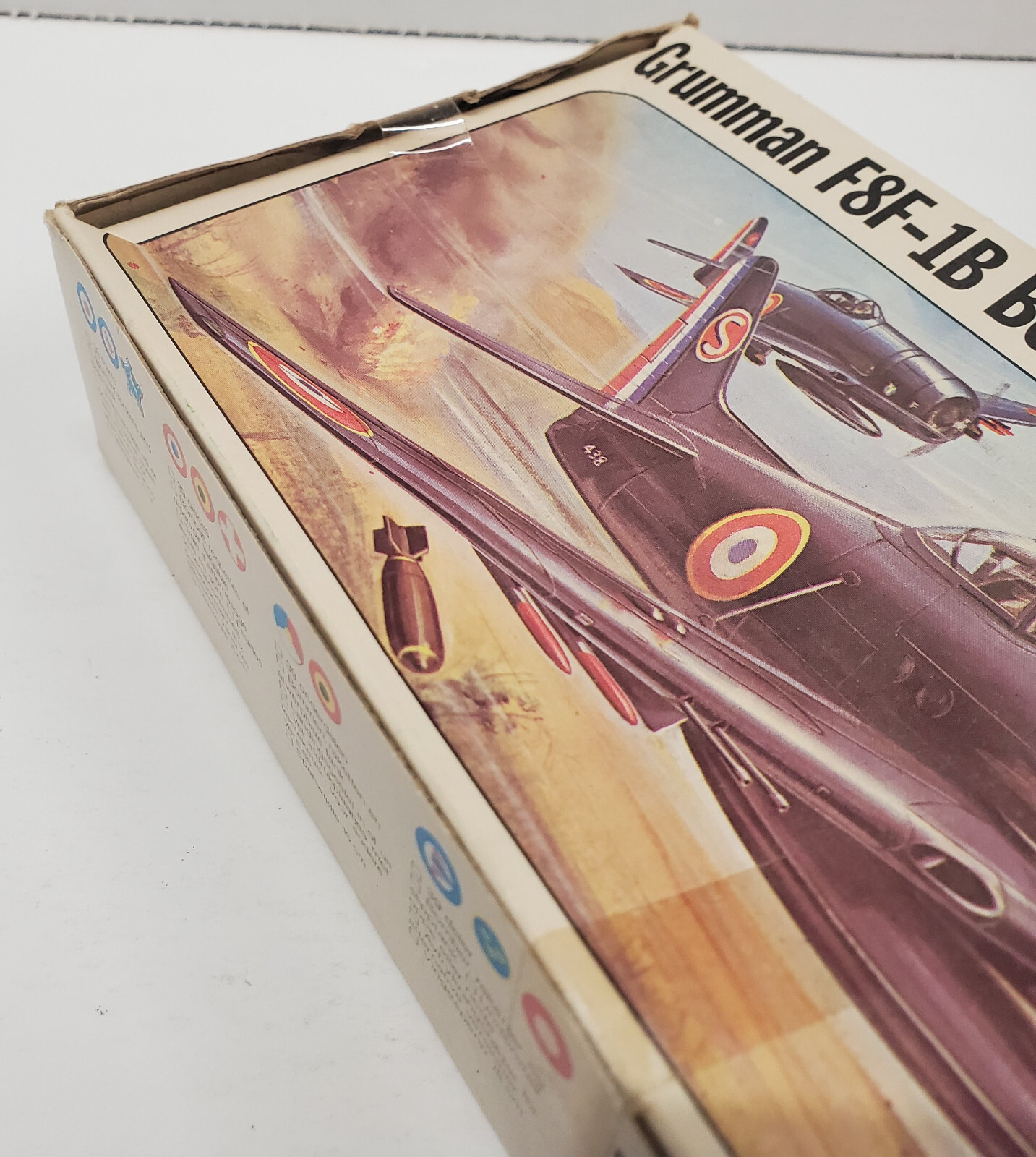 FROG Grumman F8F-1B Bearcat Naval Fighter Model Aircraft Kit 1:72 Scale ...