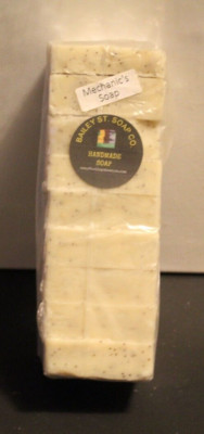 Mechanics Handmade soap loaf 9 Precut bars