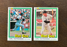 Carl Yastrzemski 1981 Donruss cards Boston Red Sox Near Mint NM HOF Hall of Fame