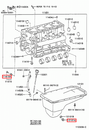 Genuine Hilux KUN26 KUN25 KUN16 KUN15 KUN10 KDN190 KDN170 2KD 1KD Drain Plug - Picture 13 of 20