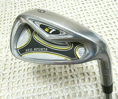 SVG SPORTS 9 Iron 36'' RIGHT HANDED ~ Stiff Flex Steel Shaft 