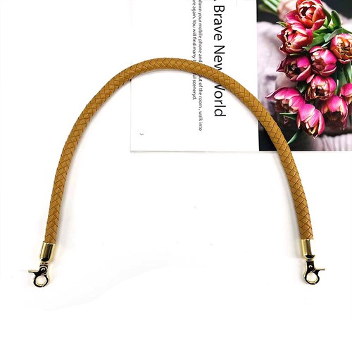 30/40/60cm Replacement Strap Handbag Purse Tote Bag Braided Leather Handle Strap - Picture 22 of 50