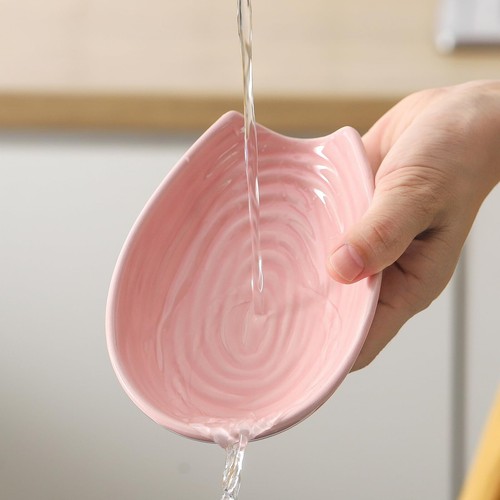 Spoon Rest for Kitchen Counter Ceramic Cooking Spoon Holder for Stove Top Por... - Picture 6 of 7
