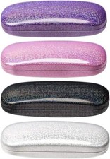 Eyeglasses Case, 4 Piece Unisex Hard Shell Eyeglasses Cases Protective Style a