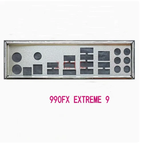 Shield I/O IO Backplate For ASRock 990FX EXTREME9 Motherboard
