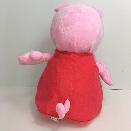 Peppa Pig Peluche Amoroso Animal de Peluche 14" Fiesta Rosa Lechón Rojo Vestido Oink Granja - Imagen 5 de 12