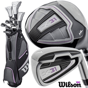 Integratie Het begin Laster WILSON X31 LADIES COMPLETE GOLF SET +DELUXE GOLF CART BAG / NEW 2021 MODEL  | eBay