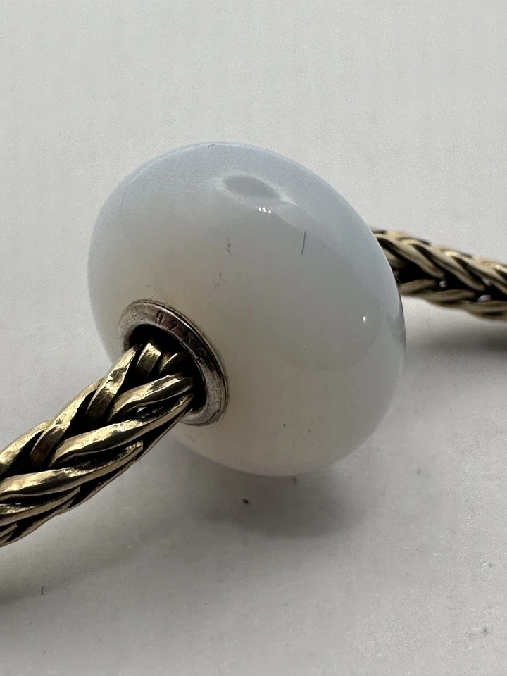 Cuentas Troll - Auténticas - Genuinas - Calcedonia Suave - Cuentas de Piedras Preciosas - 80108 Foto 2 de 4