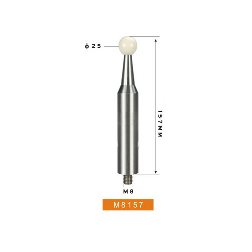 152-157mm L Coordinate / CMM special ceramic standard ball 20-25mm thread M8-M10 - Picture 21 of 22