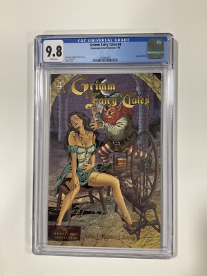 Grimm Fairy Tales 4 Cgc 9.8 white pages Zenescope Entertainment 2006