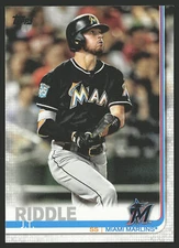 2019 Topps #607 J.T. Riddle