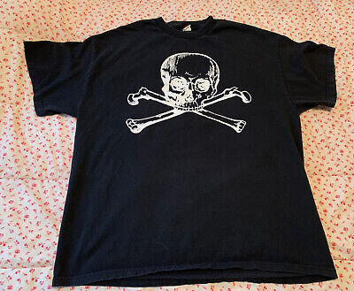 The Melvins Babydoll Skulls Crossbones Juniors Shirt NEW S M L