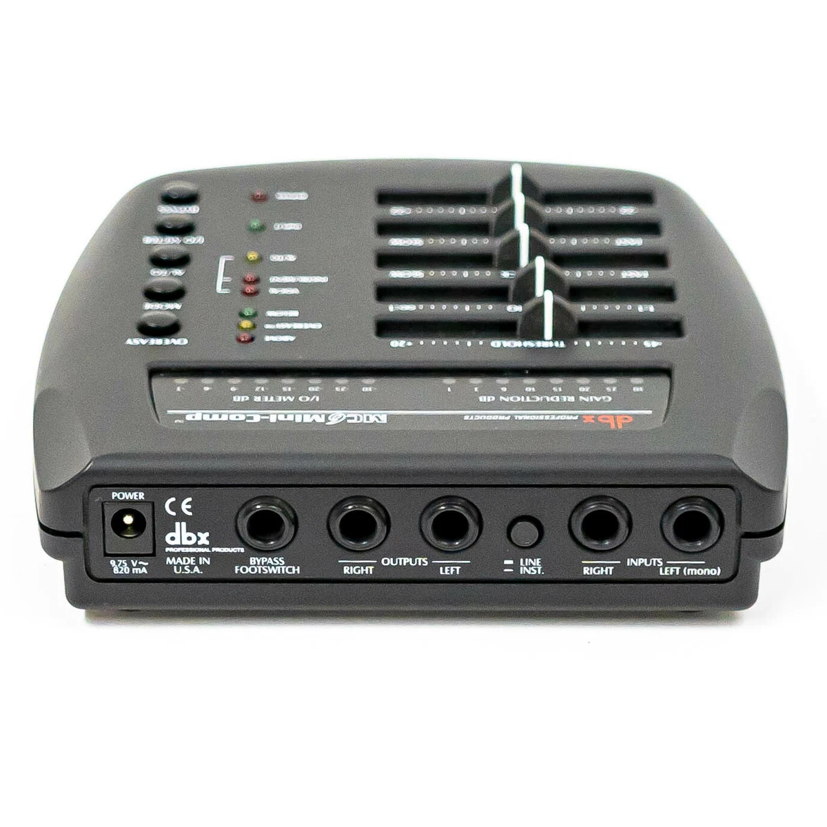 dbx MC6 Mini-Comp Desktop Compressor Unit with Box and Power Supply