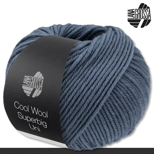 Lana Grossa 50 g Cool Wool Superbig Uni Schurwolle Merino extra Wolle 44 Farben - Picture 50 of 89