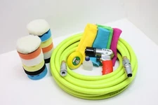 Truck Air Polisher Kit 10 Metre Hiviz Hose Artic Truck HGV Daf Scania Volvo