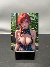 Makima Waifu Anime Custom Art Trading Card NSFW AVAILABLE W5928