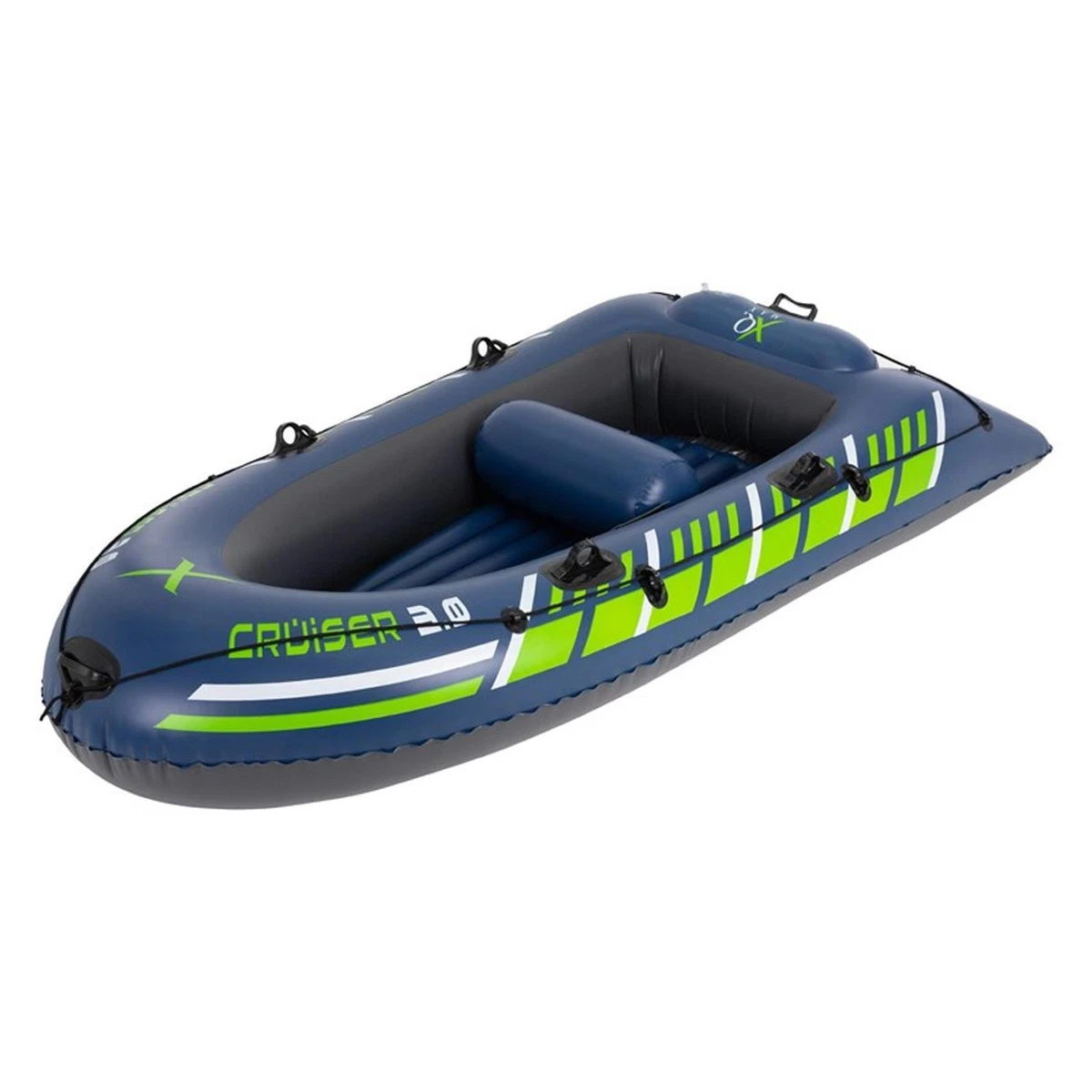 Xq Max Inflatable 2 Person Cruiser Boat Dinghy Kayak - 250cm X  