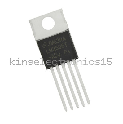 10PCS IC LM2596T-ADJ LM2596 NSC TO-220 Voltage Regulator 3A Adjustable