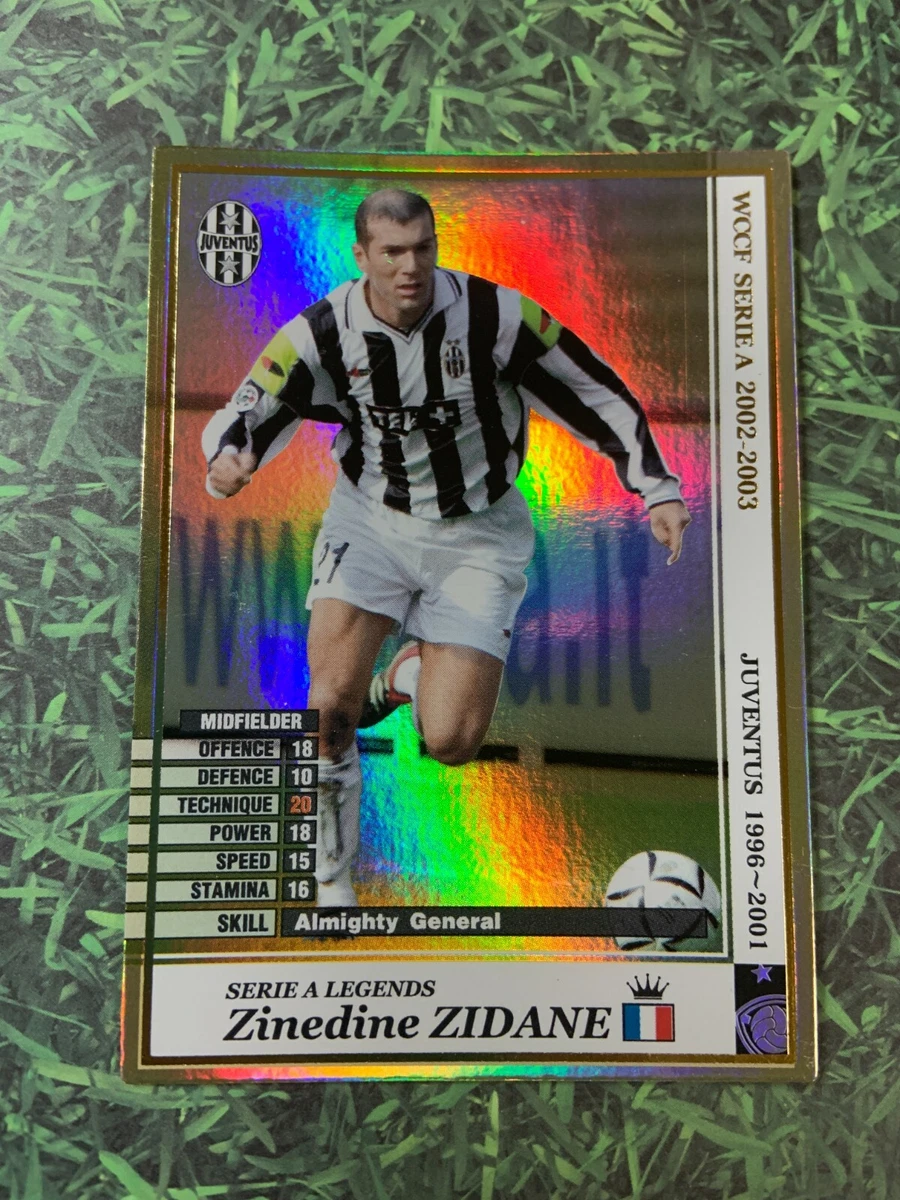 wccf ジダン ジネディーヌジダン 最安値 ワ*テ様 超希少 直筆サイン