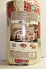 quilt set queen chic home comforter