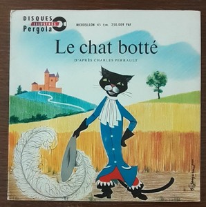 Perrault Roland Menard Le Chat Botte Livre Disque French Sp Pergola Ebay