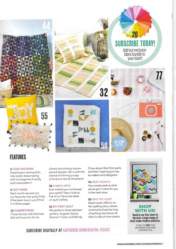 Love Patchwork & Quilting Magazine Issue 140 Quilt Projects & Techniques - Picture 3 of 3