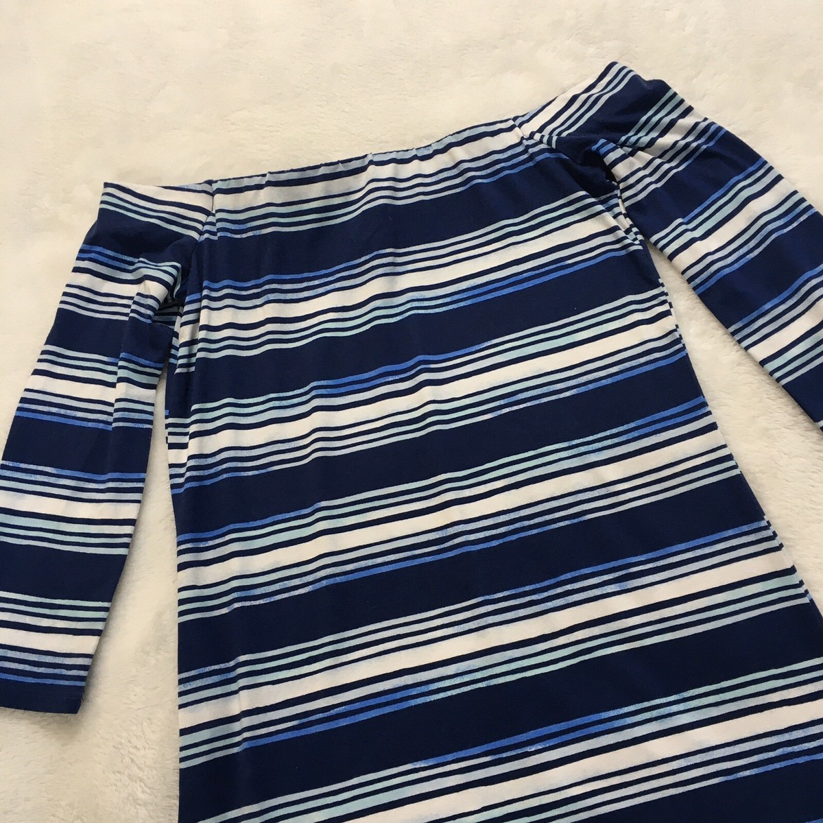 lilly pulitzer laurana off the shoulder dress Lilly Pulitzer | Dresses | Lilly Pulitzer Laurana Off The Shoulder Dress In Indigo All A Glow Print