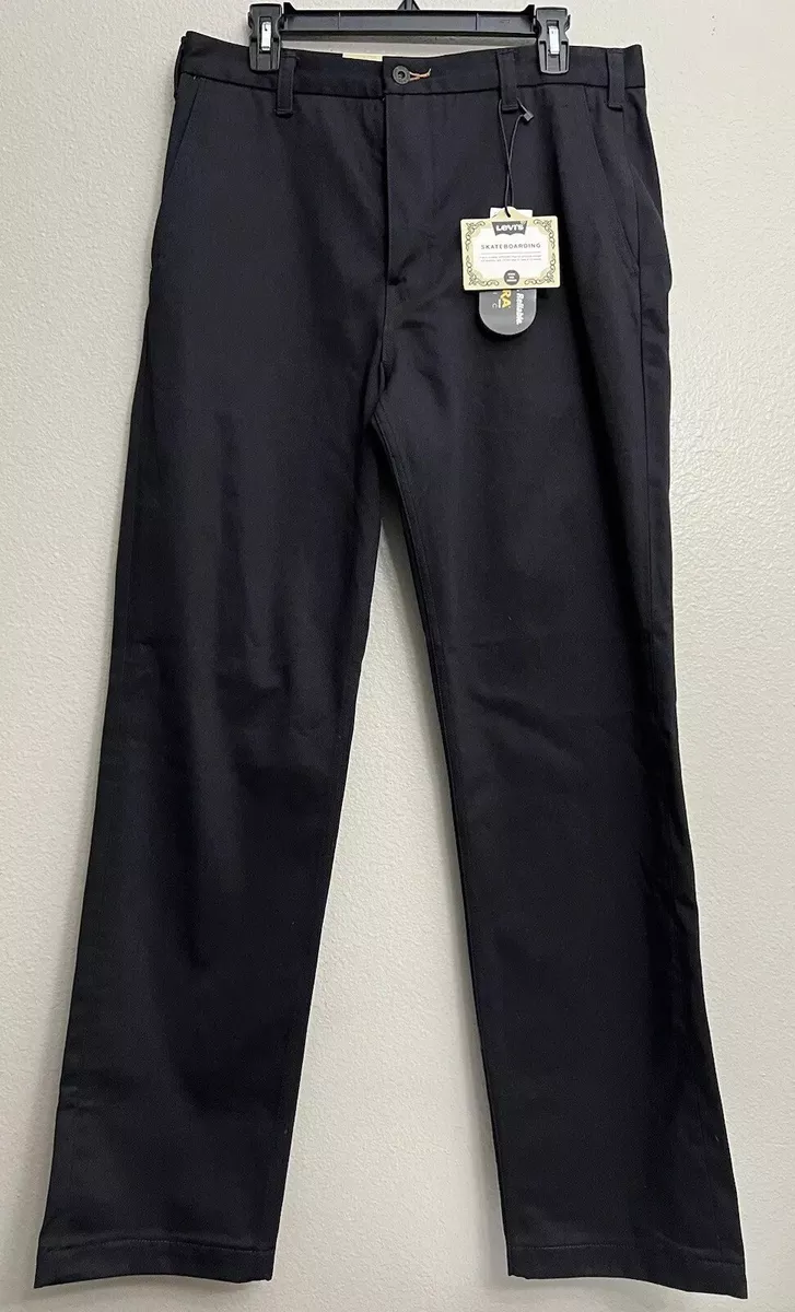 Levi s Skateboarding CorDura Work Pants Black Mens Size 34 x 34