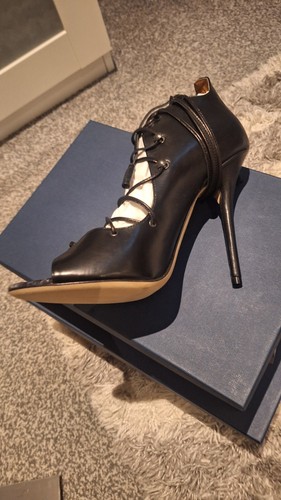 MALONE SOULIERS BLACK HEELS, BRAND NEW IN BOX WITH DUST BAG - Picture 4 of 5
