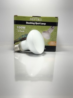 Lucky Herp 100W Basking Spot Lamp (2 pack) **New Open Box**