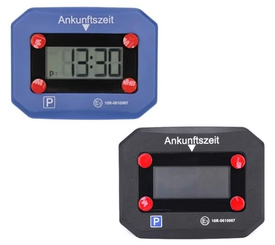 Digitale Parkuhr elektronische Parkscheibe KBA Stvo Zulassung Automatische