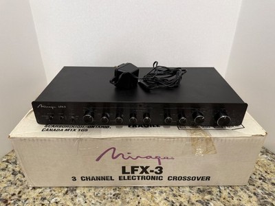 MIRAGE LFX-3 3 CHANNEL ACTIVE SUBWOOFER CROSSOVER WITH BOX