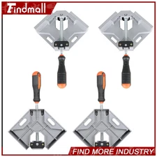 Findmall 4 Pcs Right Angle Clamp 90 Degree Wood Corner Clamps For Woodworking
