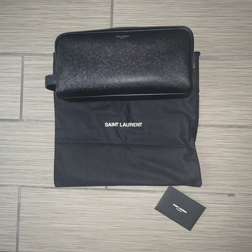 Saint Laurent Kulturbeutel Schwarz - Bild 1 von 6