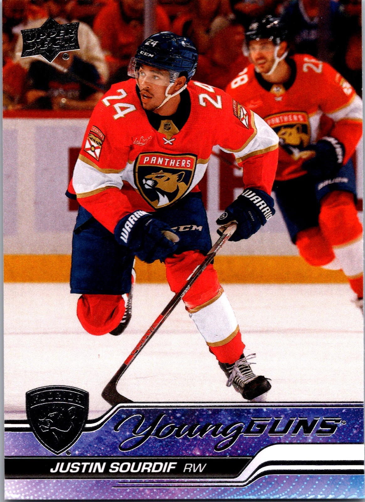2023-24 Upper Deck Series 2 Young Guns Justin Sourdif YG RC Card# 471