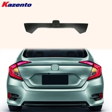 Rear Trunk Cover Garnish Carbon For Honda Civic 10th FC Sedan Only 2016-21