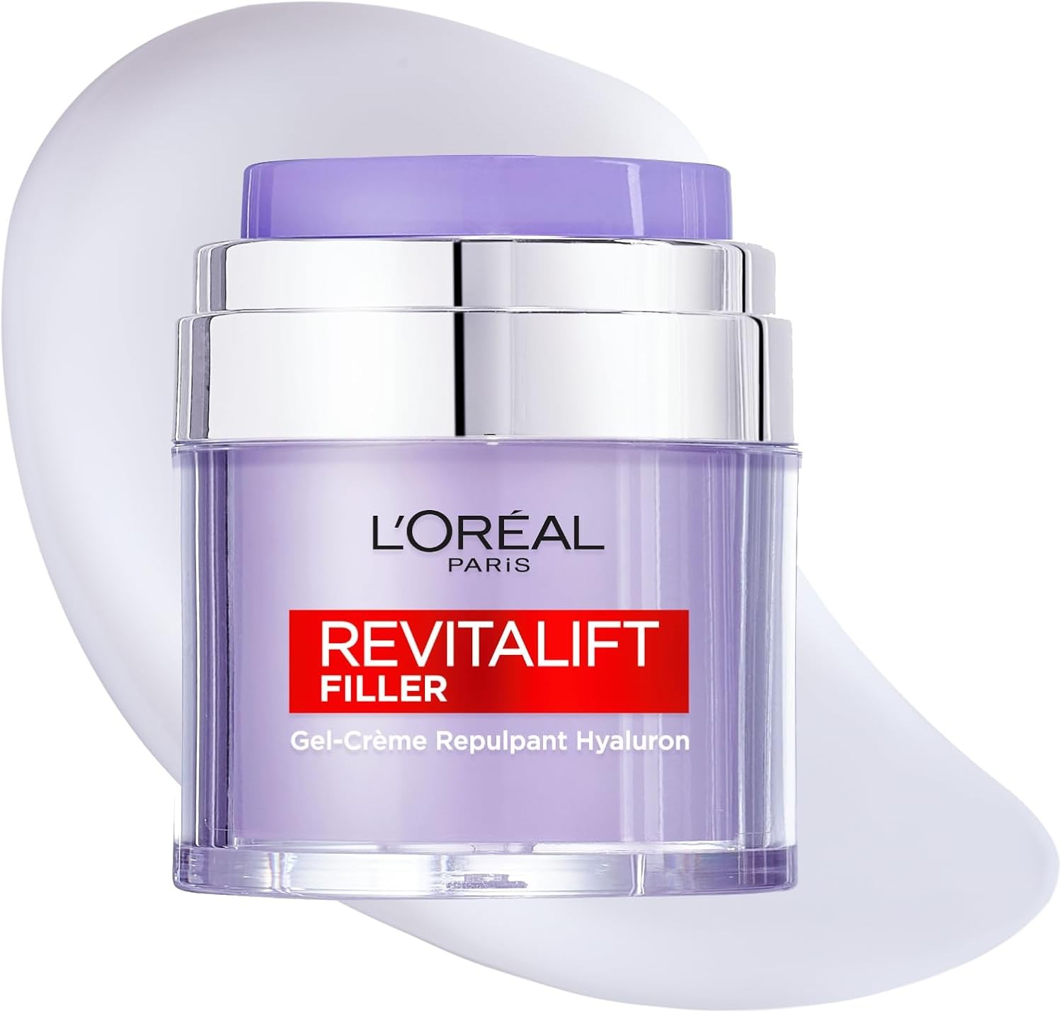 Gel-Crème Repulpant L'Oréal Paris soin hydratant quotidien à l'acide hyaluronique 50ml