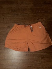 Nike ACG Hiking Trail Shorts Orange Size XXL