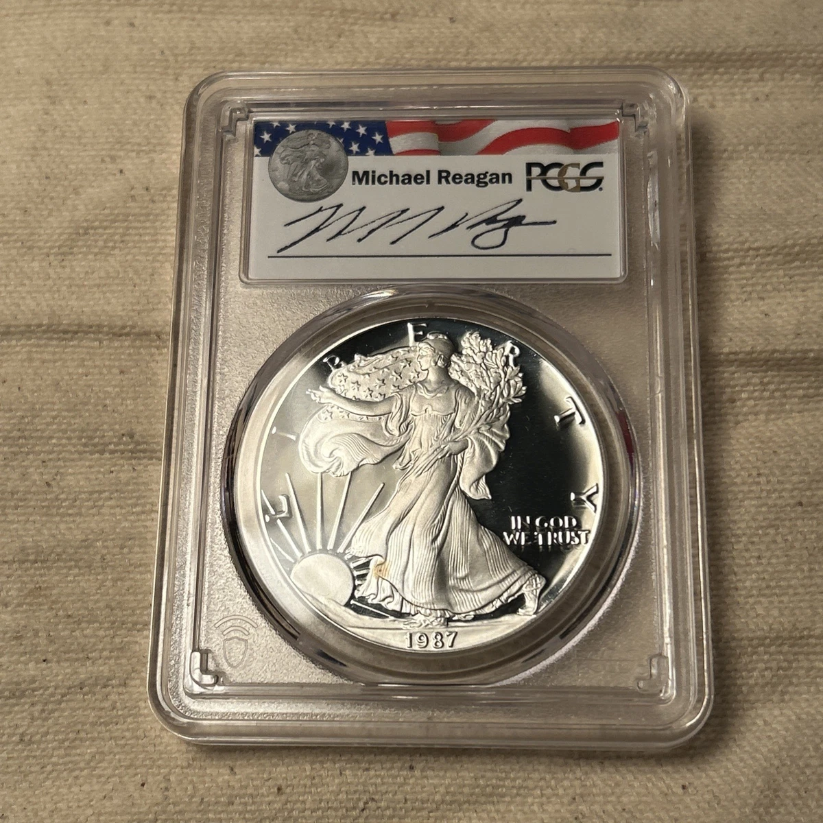 American Eagle PR 70 Graded 1987 Silver Bullion Coins for sale | eBay