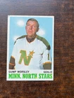 1970-71 Topps hockey set break #40 Gump Worsley - Minnesota North Stars EX