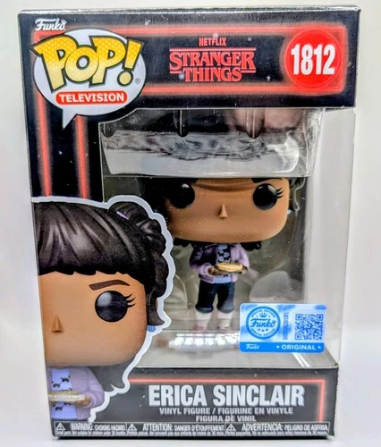 Funko Pop! Erica Sinclair #1812 Stranger Things  + Protector In Hand!