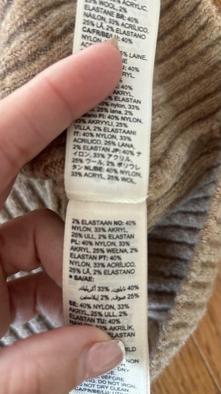 GOODTHREADS Tunic Turtleneck Sweater Medium - image 3