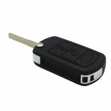 3 Buttons With Uncut Blade Remote Key Fob Case Replacement for Range Rover LR...