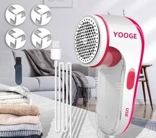 Fabric Shaver Lint Remover USB Powered Lint Shaver Piling Remover New In Box