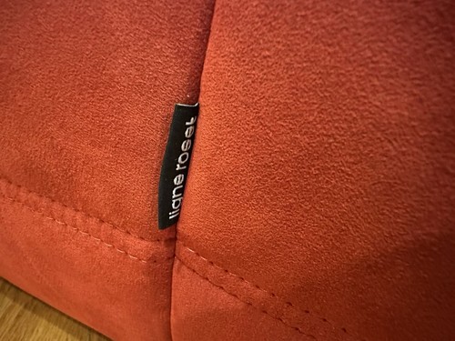 Authentic Ligne Roset Togo Two Seat Sofa Red - Picture 4 of 10