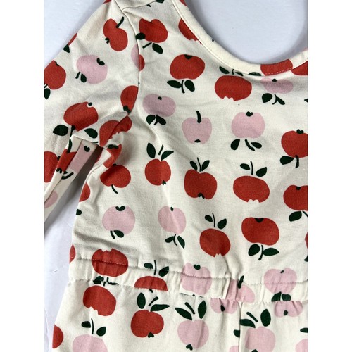 Hanna Andersson Apple Of My Eye Romper Jumpsuit Size 4 / 100 - Picture 3 of 8