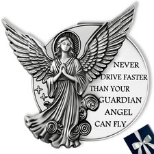 Guardian Angel Visor Clip for Car,Never Drive Faster Clip 2.95 Inch, Drive Sa...