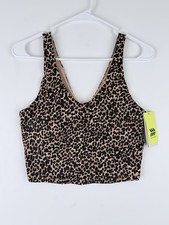 All in Motion Light Support V Neck Sports Bra Size MEDIUM